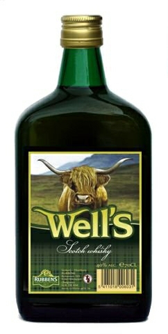Wells Whisky 40% - 70cl