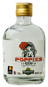 1/5 Poppies Dry Gin 40% - 20cl