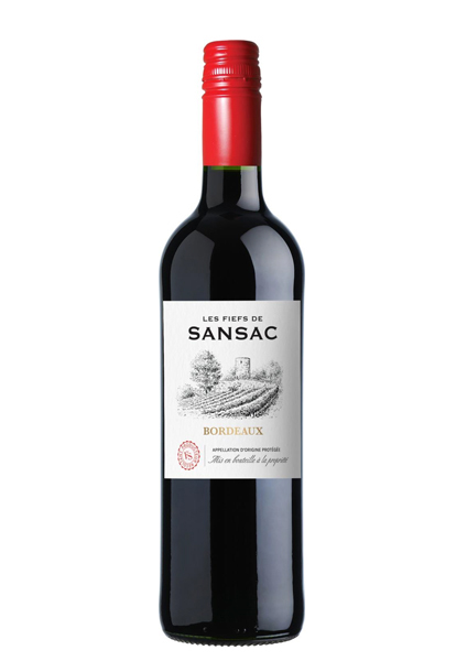 Les Fiefs de Sansac Bordeaux Rood – 75cl