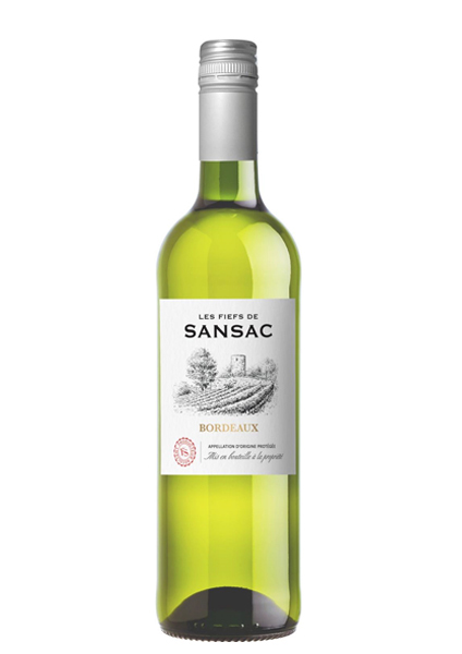 Les Fiefs de Sansac Bordeaux Blanc sec – 75cl