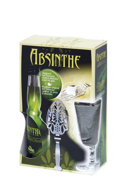 Geschenkverpakking 1/2 Absinthe 51% – 50cl