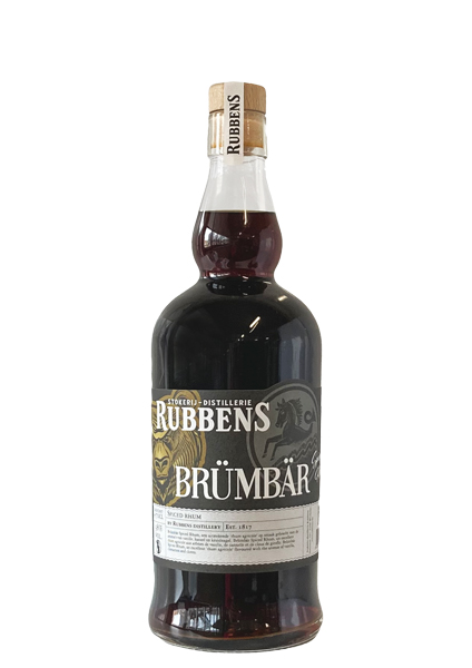 3/4 Brumbar Rhum 38% – 70cl + glas