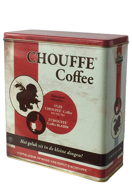 Blik verpakking Chouffe Coffee 20% – 70cl