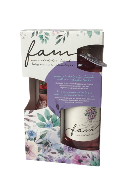 FAM NA met Tonic Hibiscus 0% – 50cl