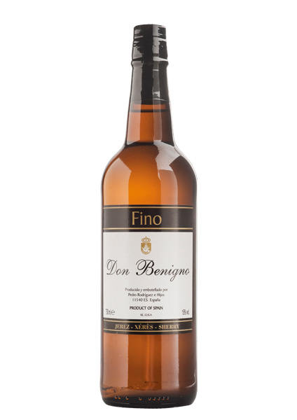 Sherry Fino  15% Don Begnino – 75cl