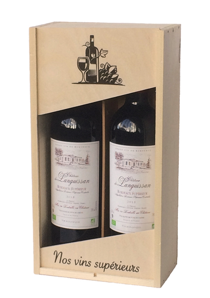 Kist Château Languissan Rouge – 2 x 75cl