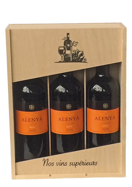 Kist Alenya rood – 3 x 75cl