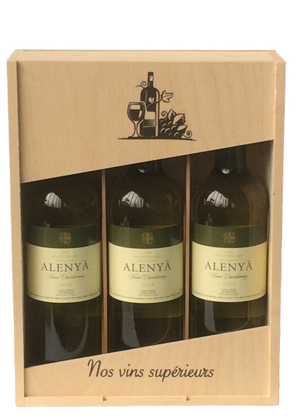 Kist Alenya wit – 3 x 75cl