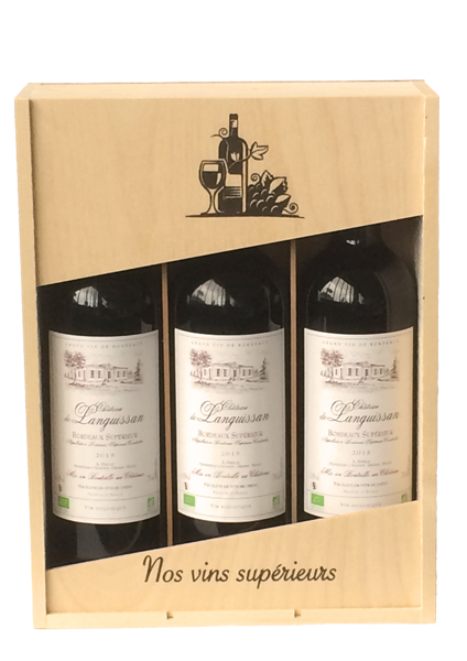 Kist Château Languissan Rouge – 3 x 75cl